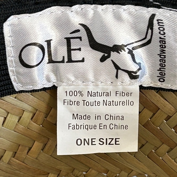 Ole 100% Straw Hat - Picture 6 of 6